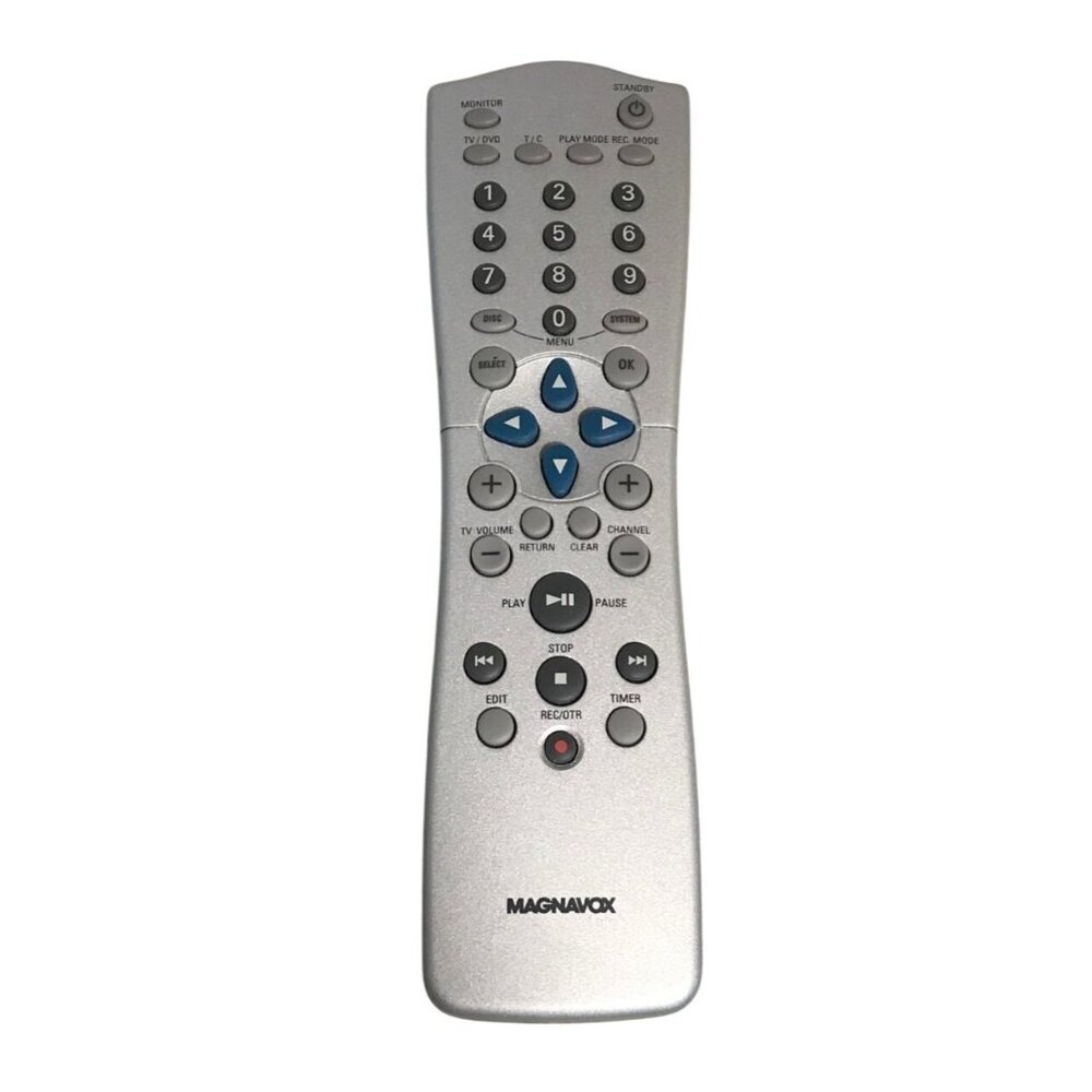 Magnavox Universal Remote Control Silver RC25116/01 Portugal 312814715141